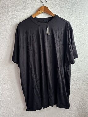 Skims Men’s Onyx Black Short Sleeve Crewneck Tee 3X